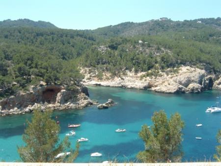 Jolie vue sur calanque